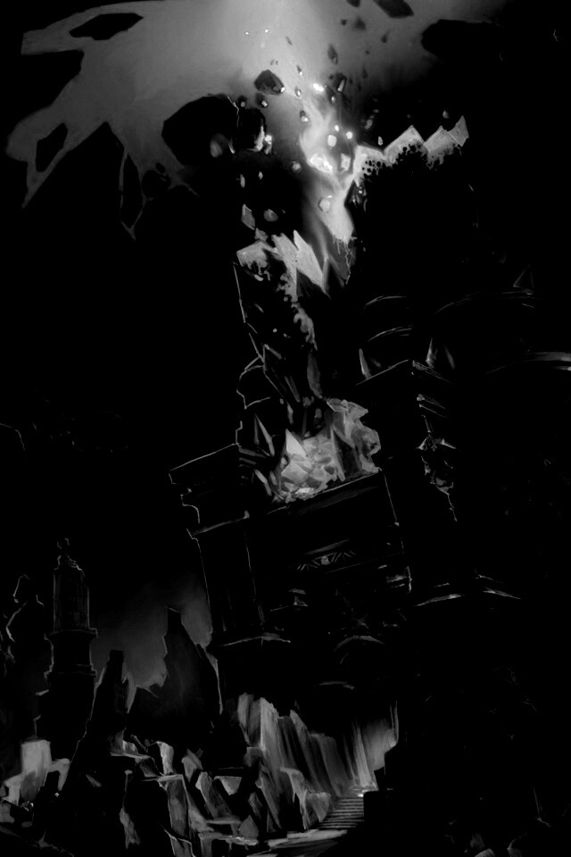 Вход в вулканический храм обои