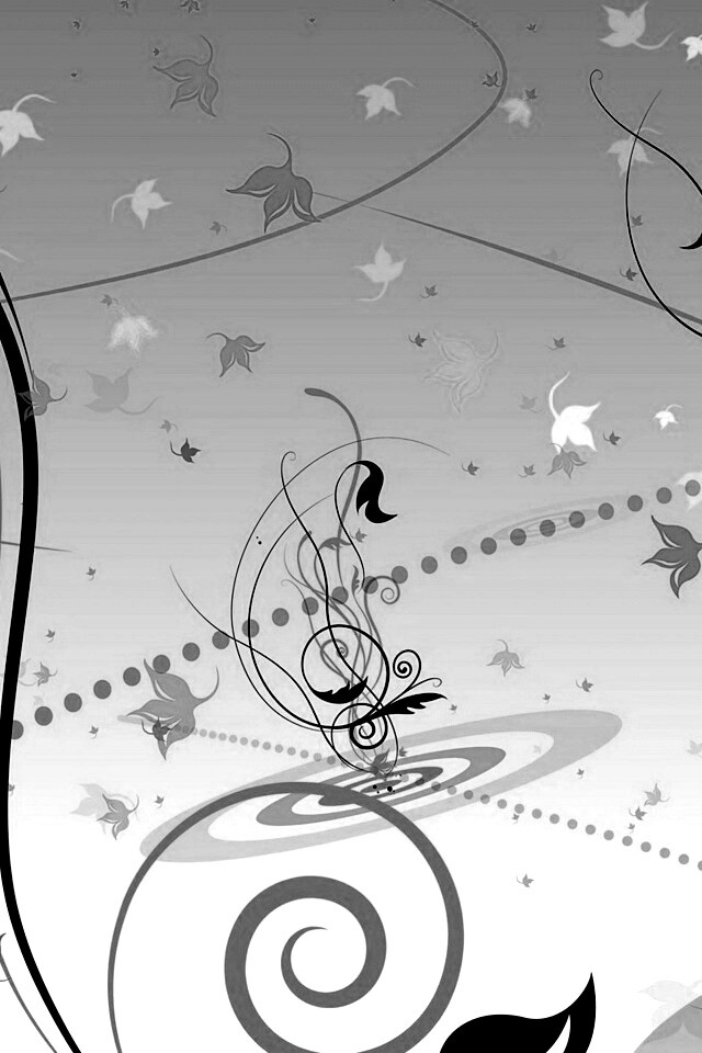 Цветы и завитки обои