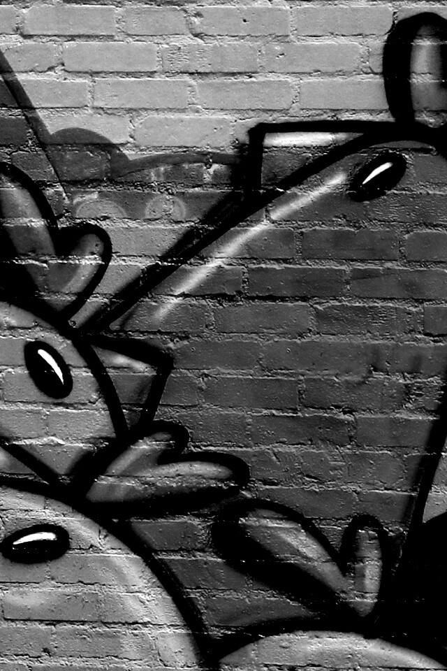 Граффити Курица с цыплятами обои