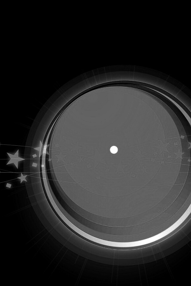 Большой красно-желтый круг обои