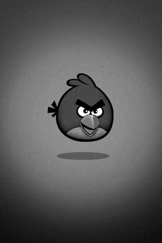 Красная птица из Angry Birds обои