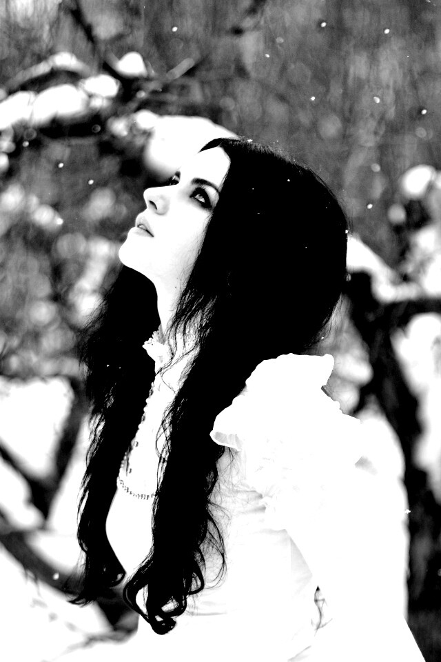 Белоснежная леди обои