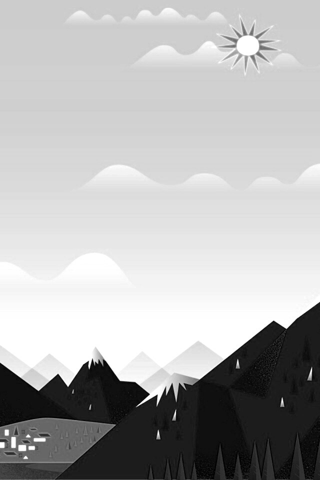 Векторный пейзаж обои