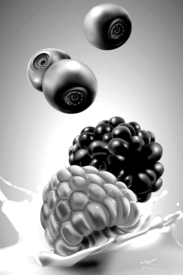 Векторные ягоды обои