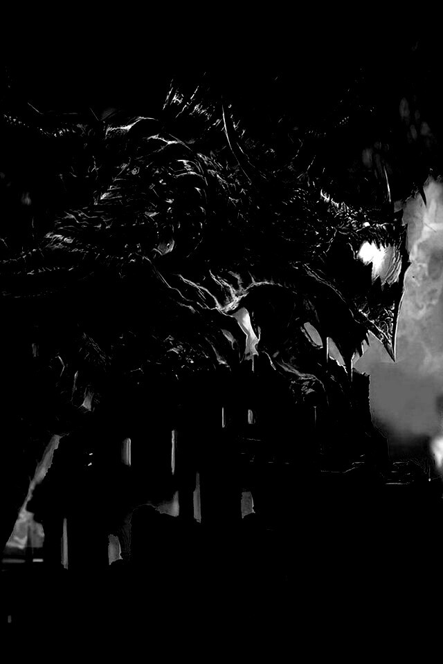 Огромный дракон обои