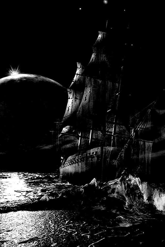 Корабль призрак обои