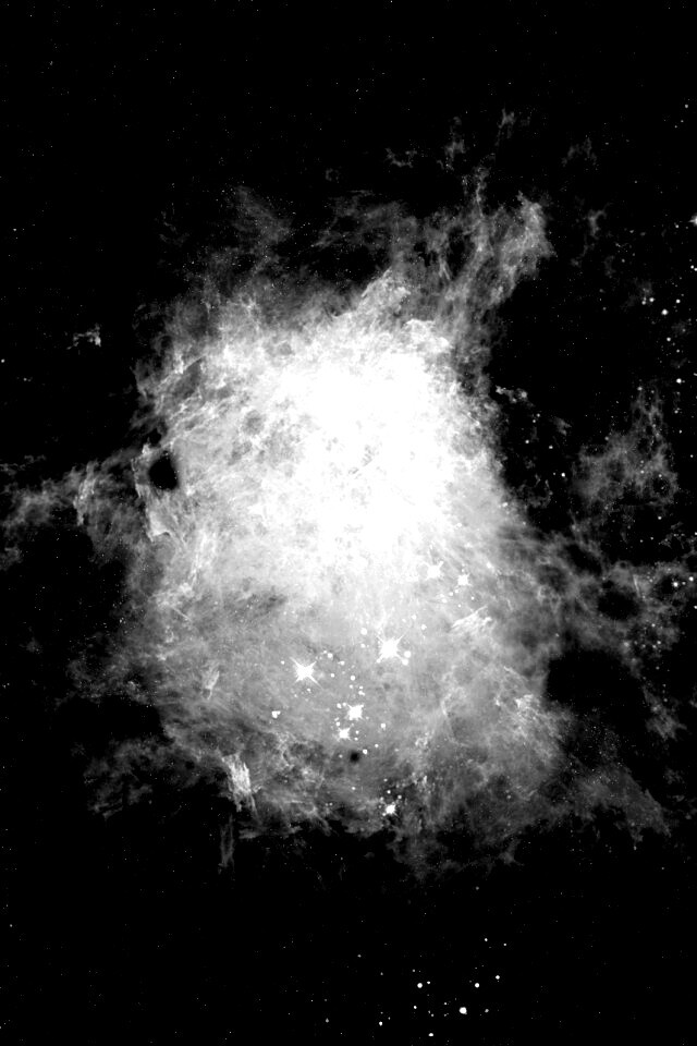 Фиолетовая туманность обои