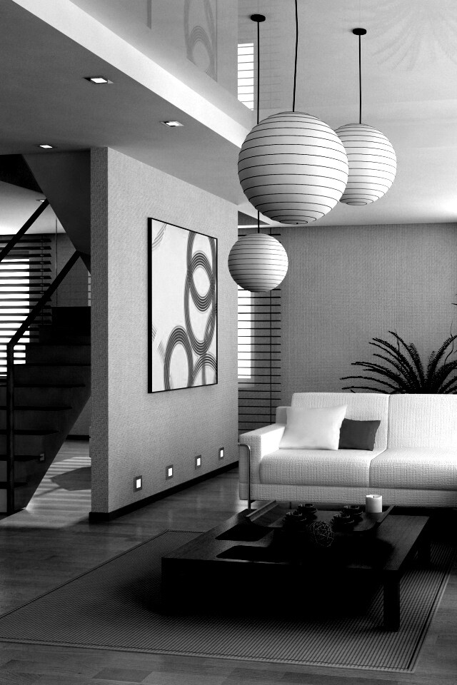 Китайская гостинная обои