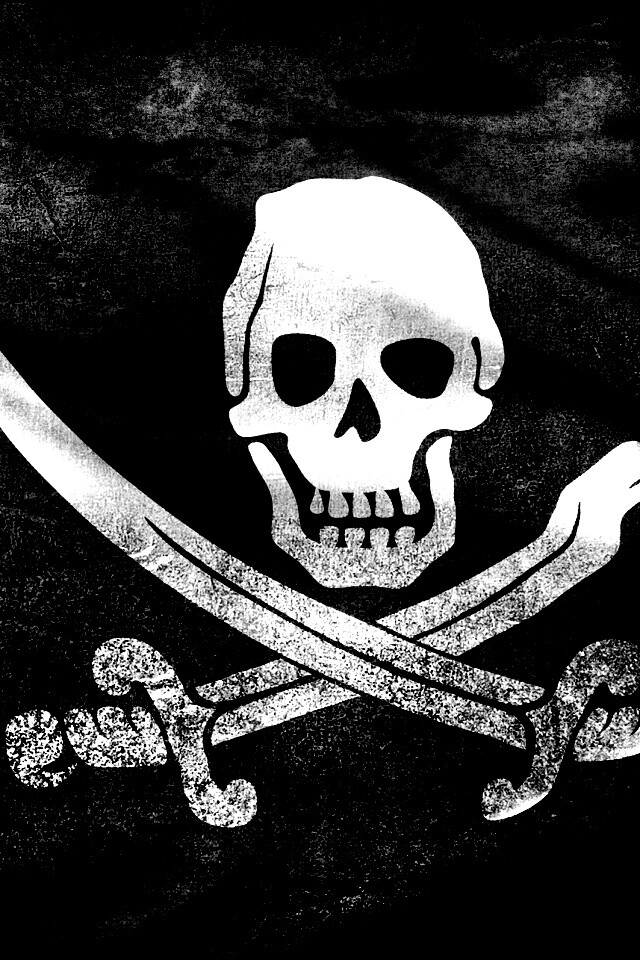 Пиратский флаг обои