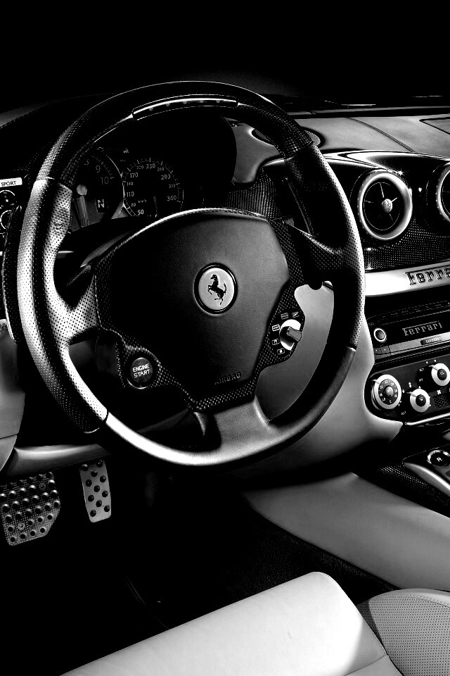 Салон феррари обои