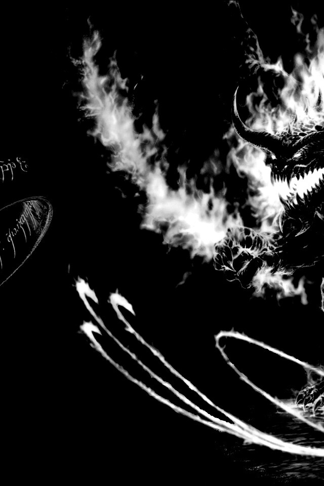 Балрог и Кольцо Всевластия обои