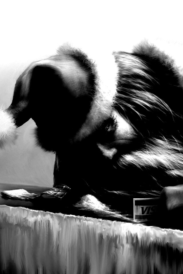 Плохой Санта обои