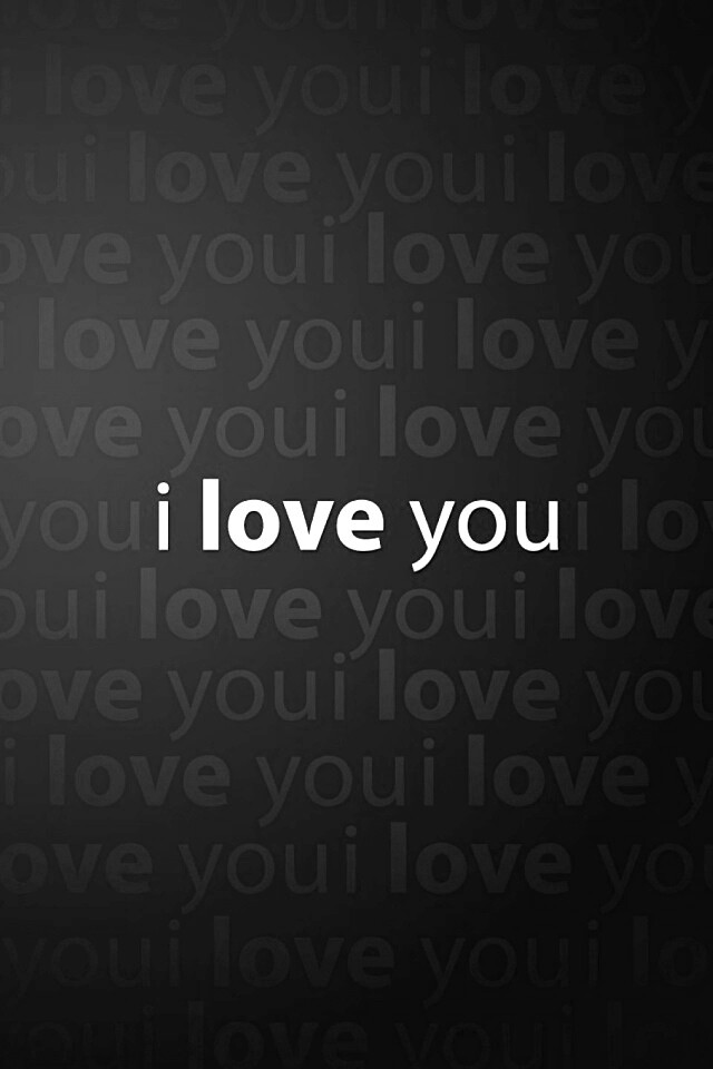 Я люблю тебя обои
