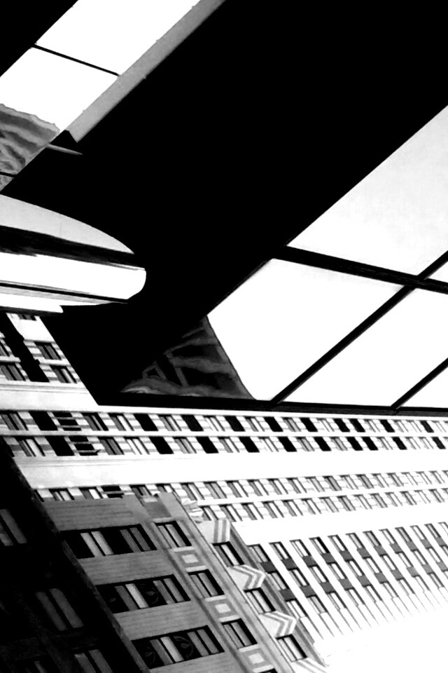 Взгляд вверх обои