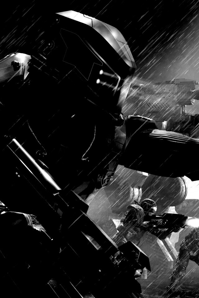 Бой под дождем обои