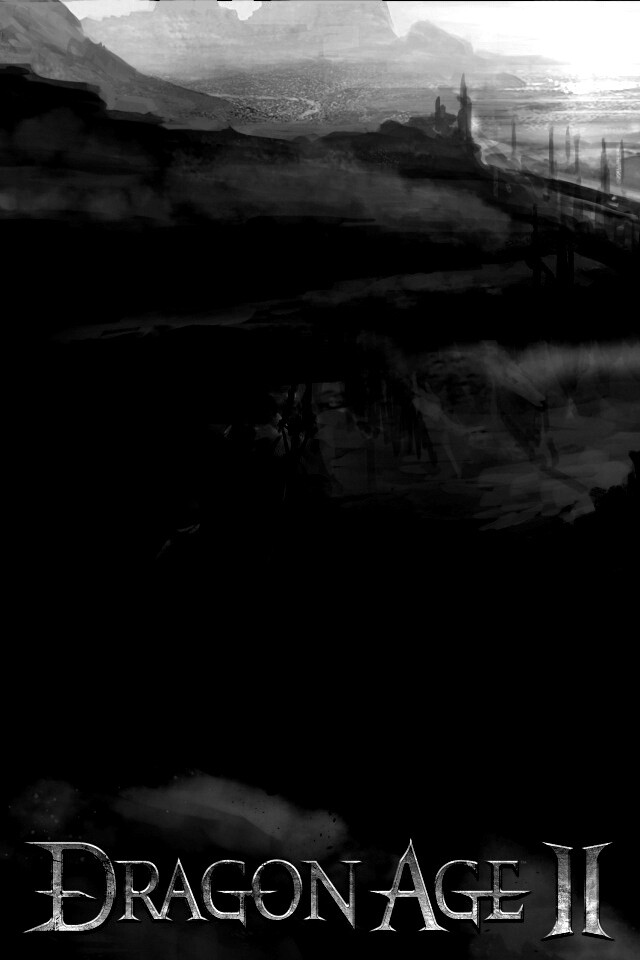 Пейзаж Dragon Age обои