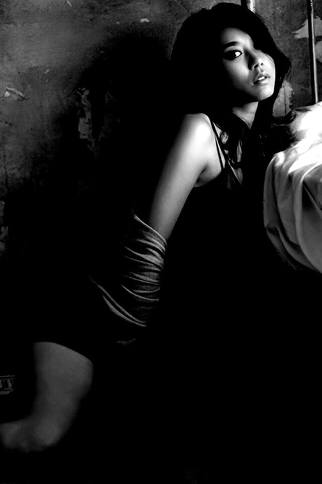 Модель азиатка обои