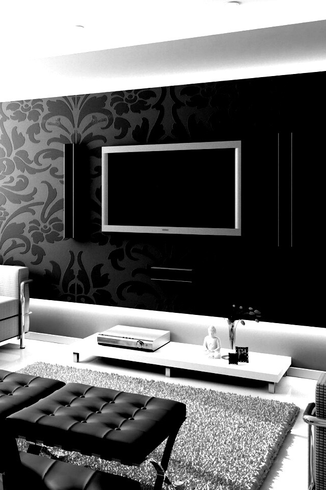 Современная комната обои