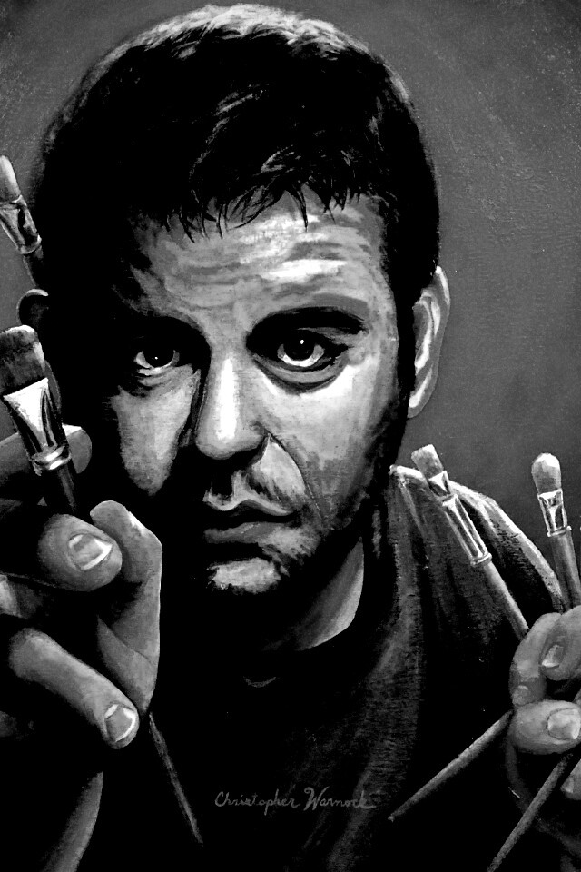 Нарисованный художник обои