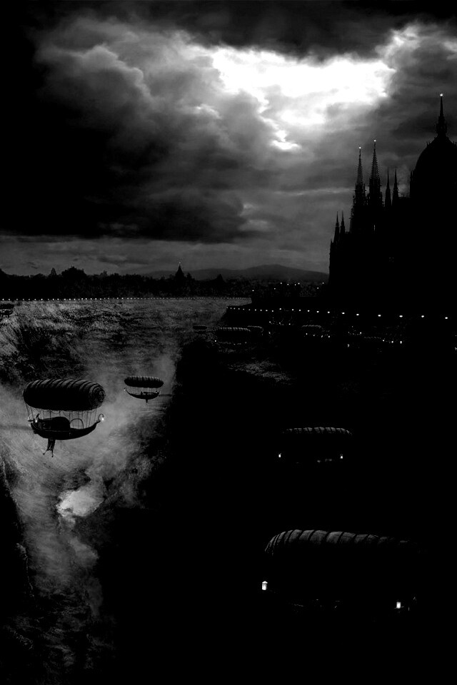 Фентезийный Будапешт обои