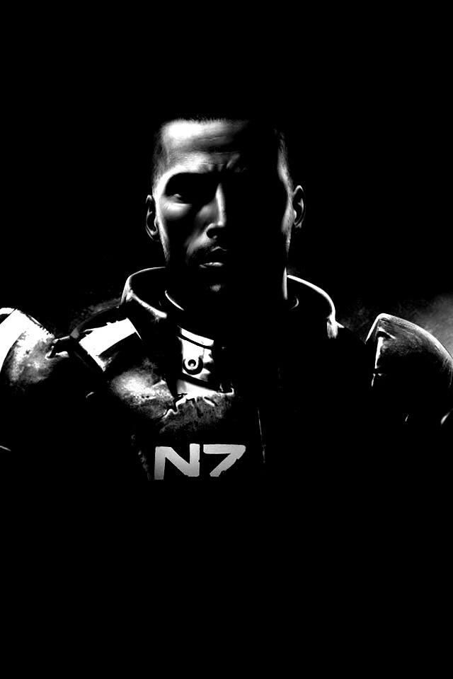 Шепард из Mass Effect обои