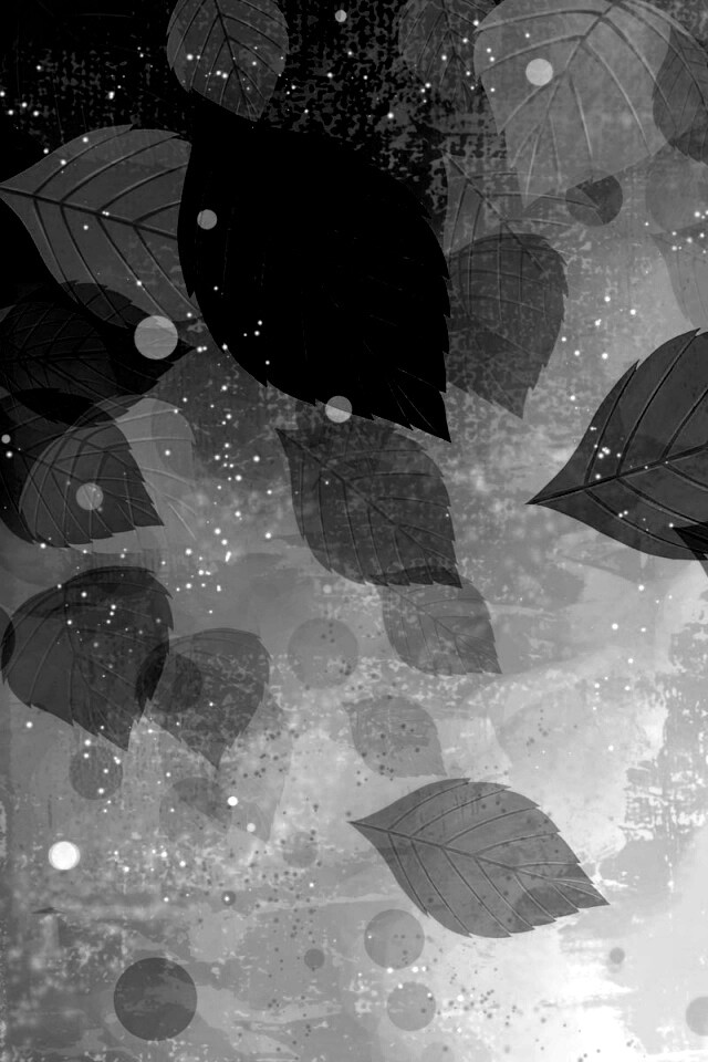 Прозрачные листья обои