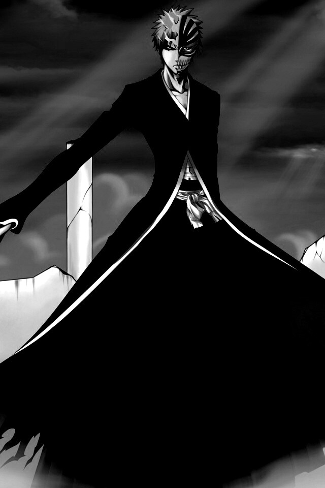 Хичиго в руинах обои