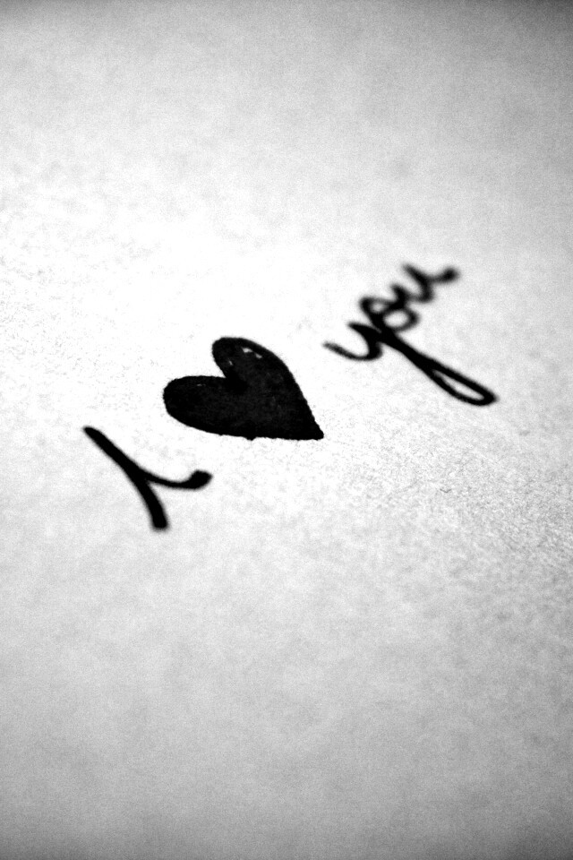 I love you обои
