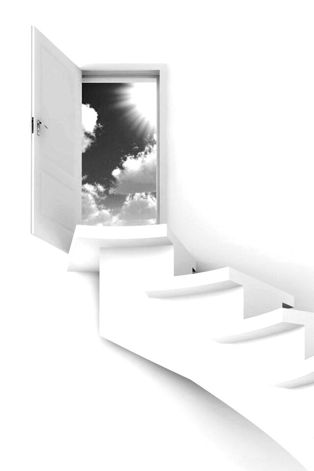 Лестница в небо обои