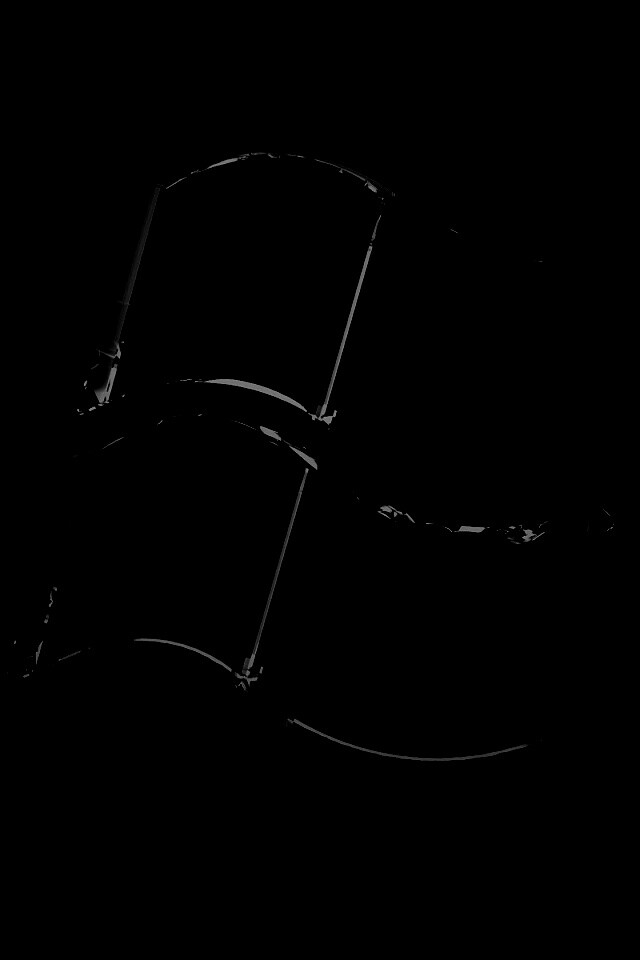 Логотип Windows из стекла обои