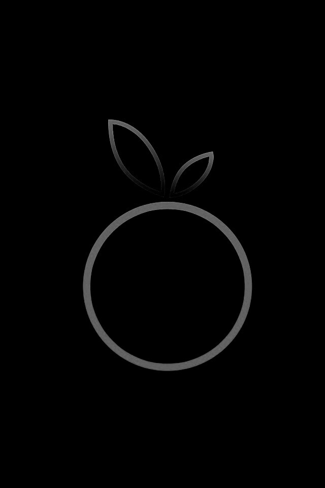 Стилизованная апельсинка обои