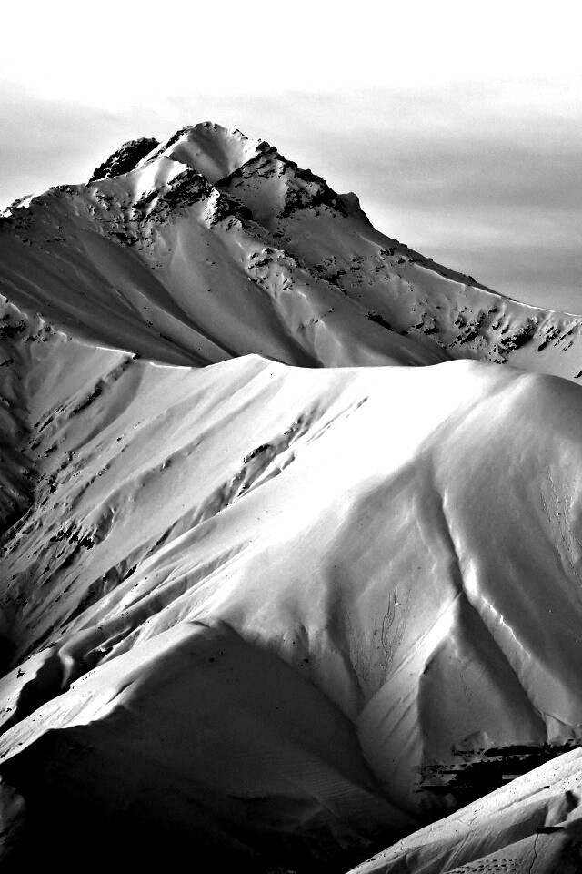 Снежные вершины обои