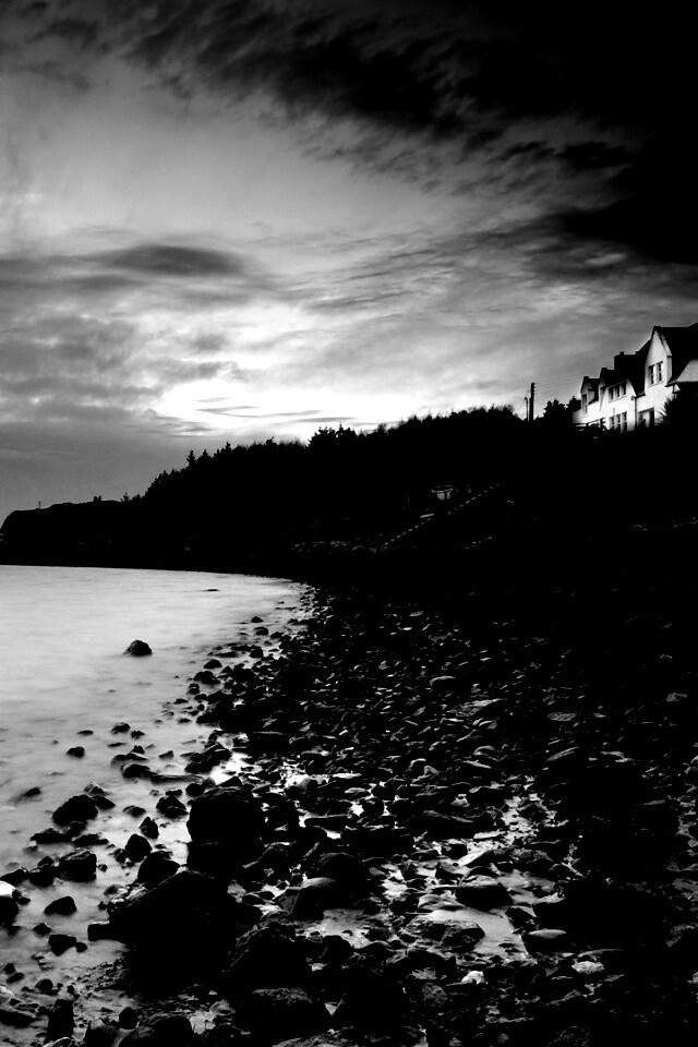 Дом у озера обои