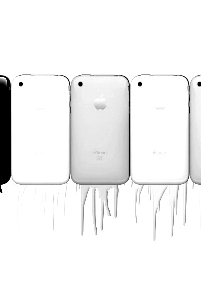 iPhone в разных цветах обои