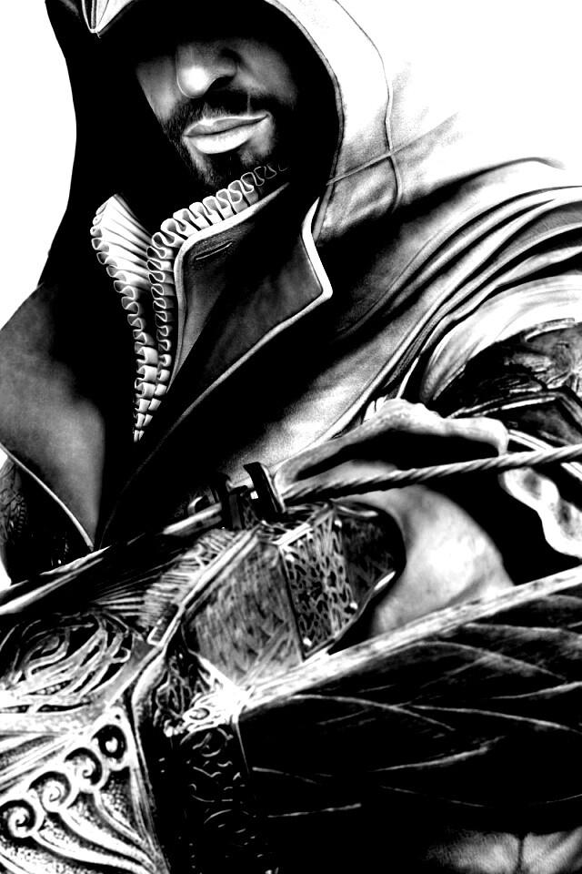 Ассасин с арбалетом обои