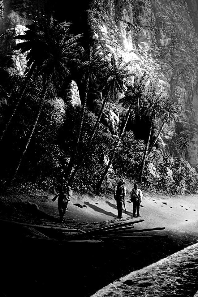 Люди на необитаемом острове обои