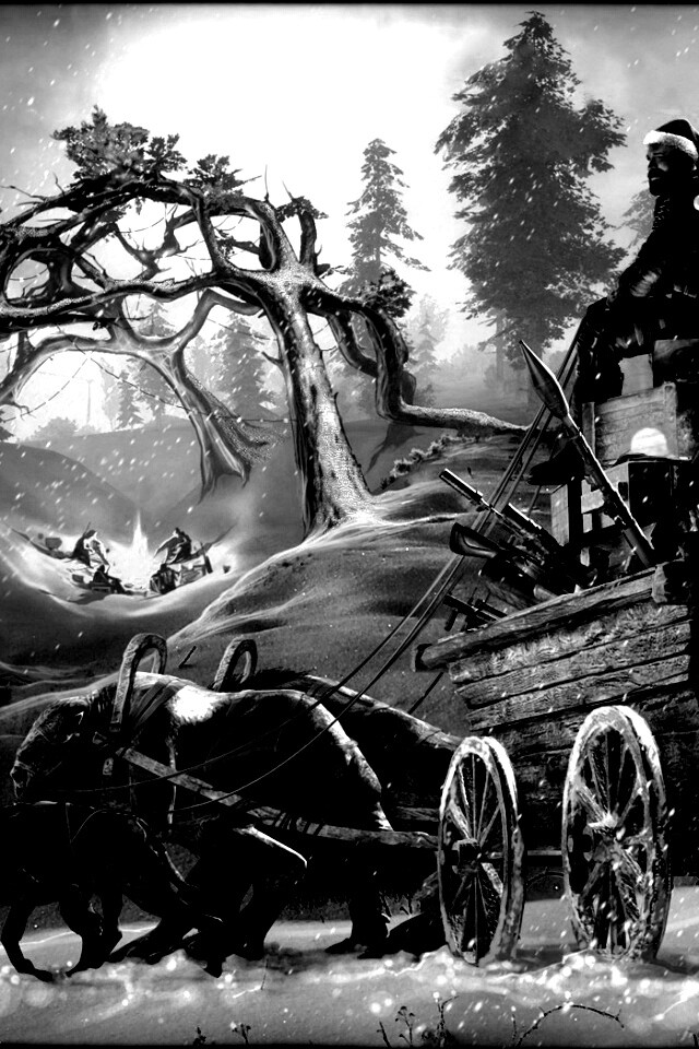 Новогодний Сталкер обои