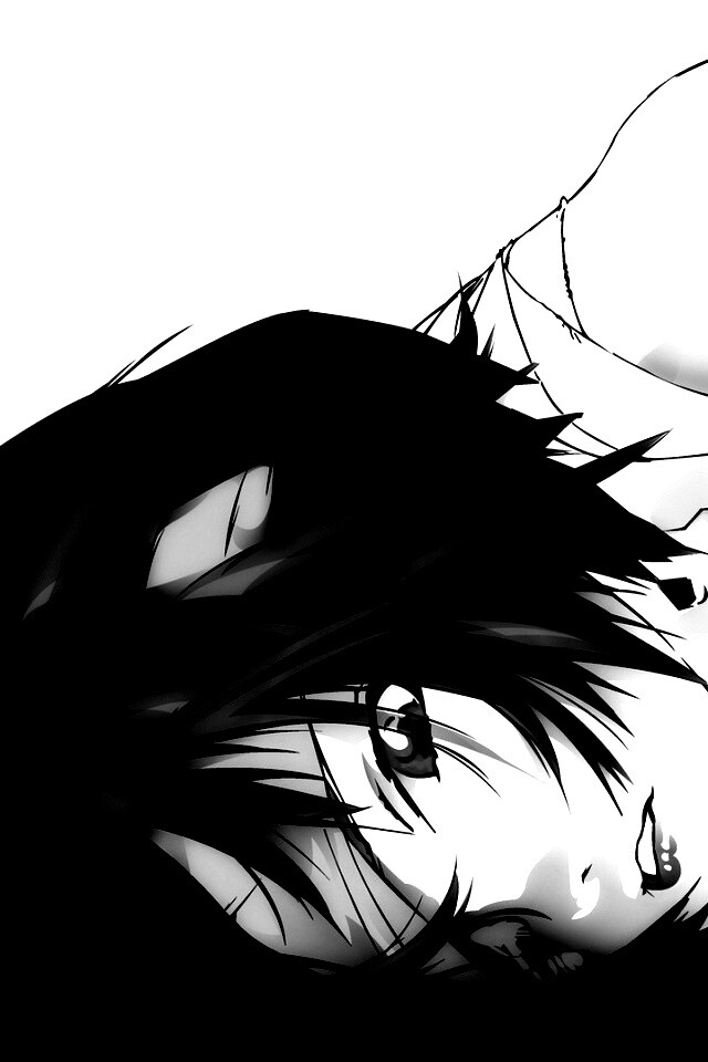 Девушка с красными глазами обои