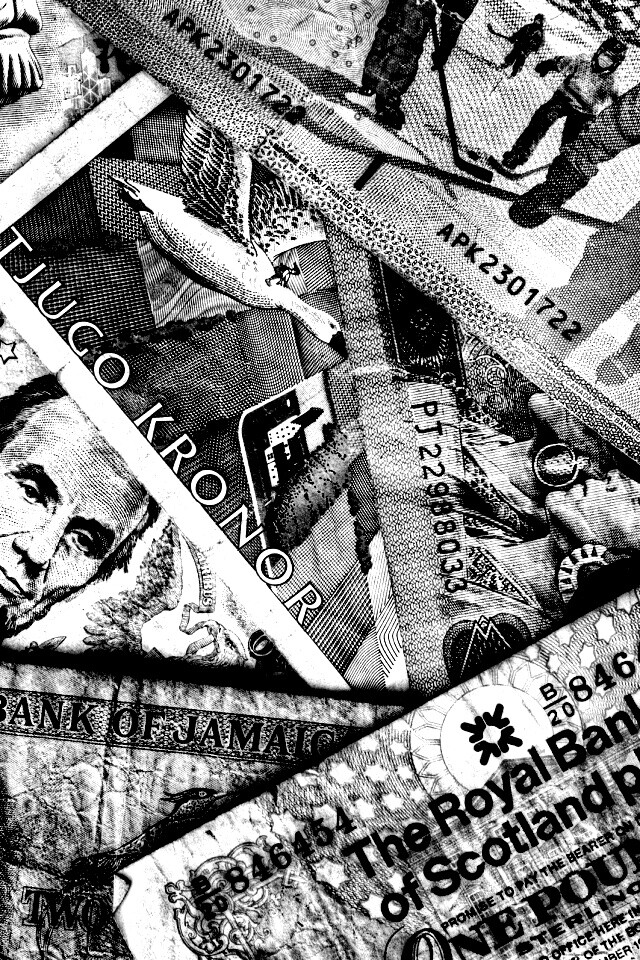 Купюры из разных стран обои