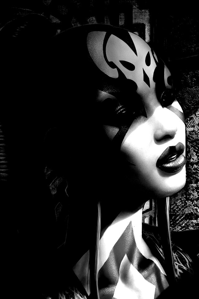 Девушка и богомол обои