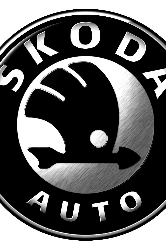 Логотип Skoda обои