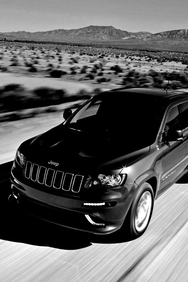 Красный Jeep обои