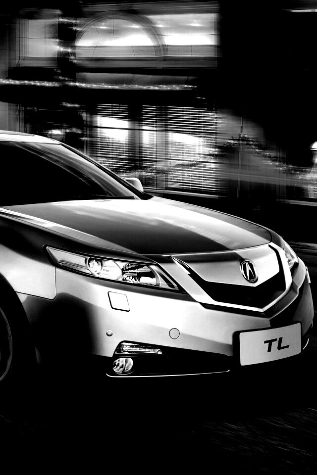 Acura в движении обои
