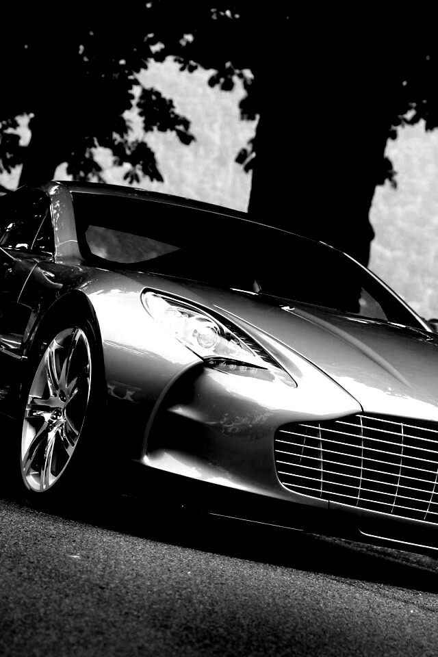 Aston Martin за городом обои