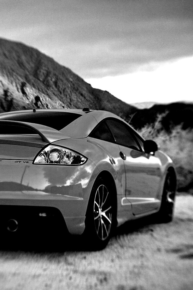 Mitsubishi в горах обои