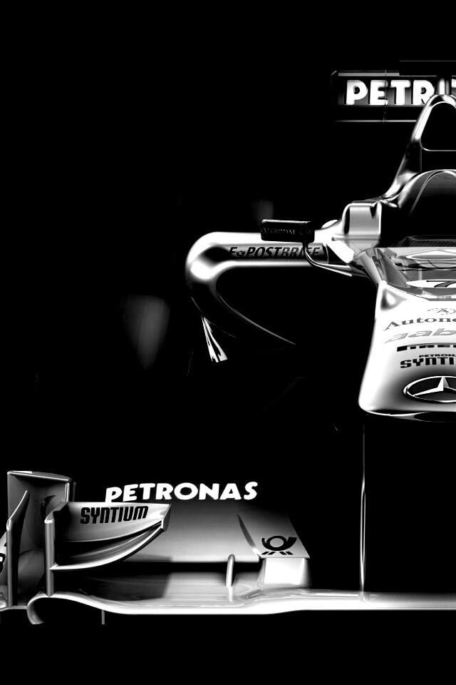 Болид Мерседес обои