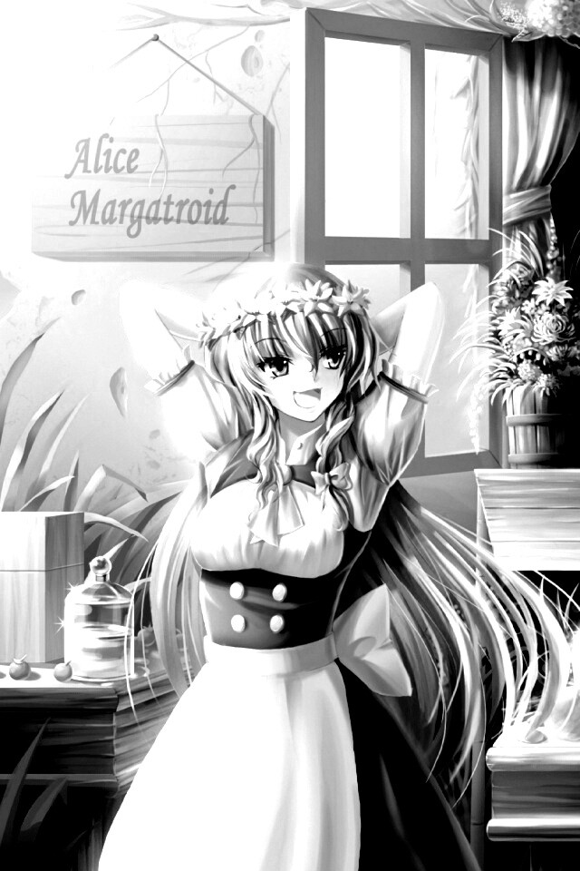 Анимешное утро обои