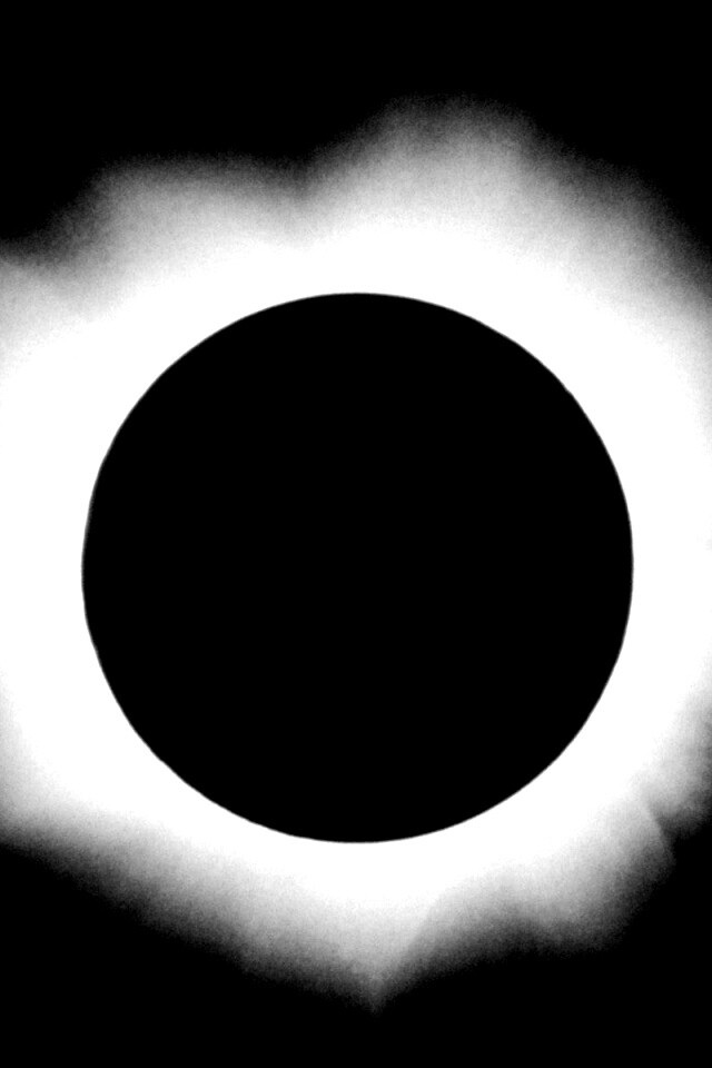 Полное солнечное затмение обои