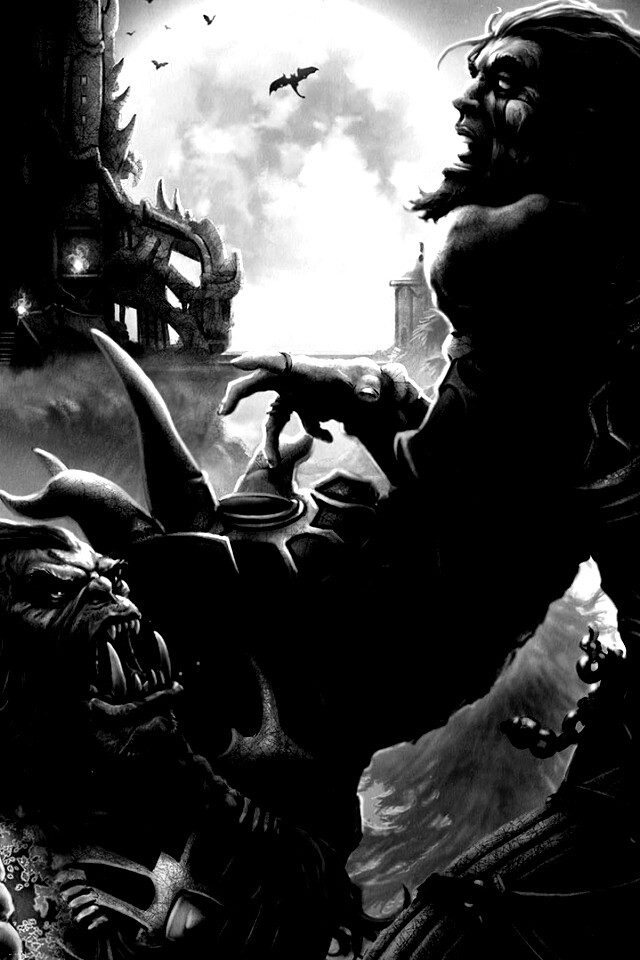 Смерть мага обои