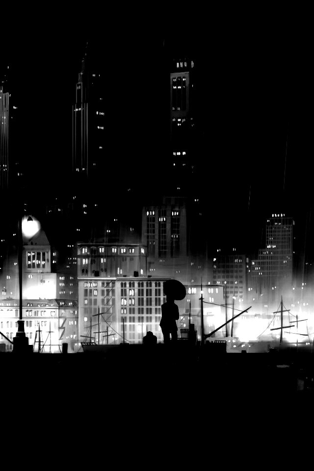 Дядька с зонтиком же обои